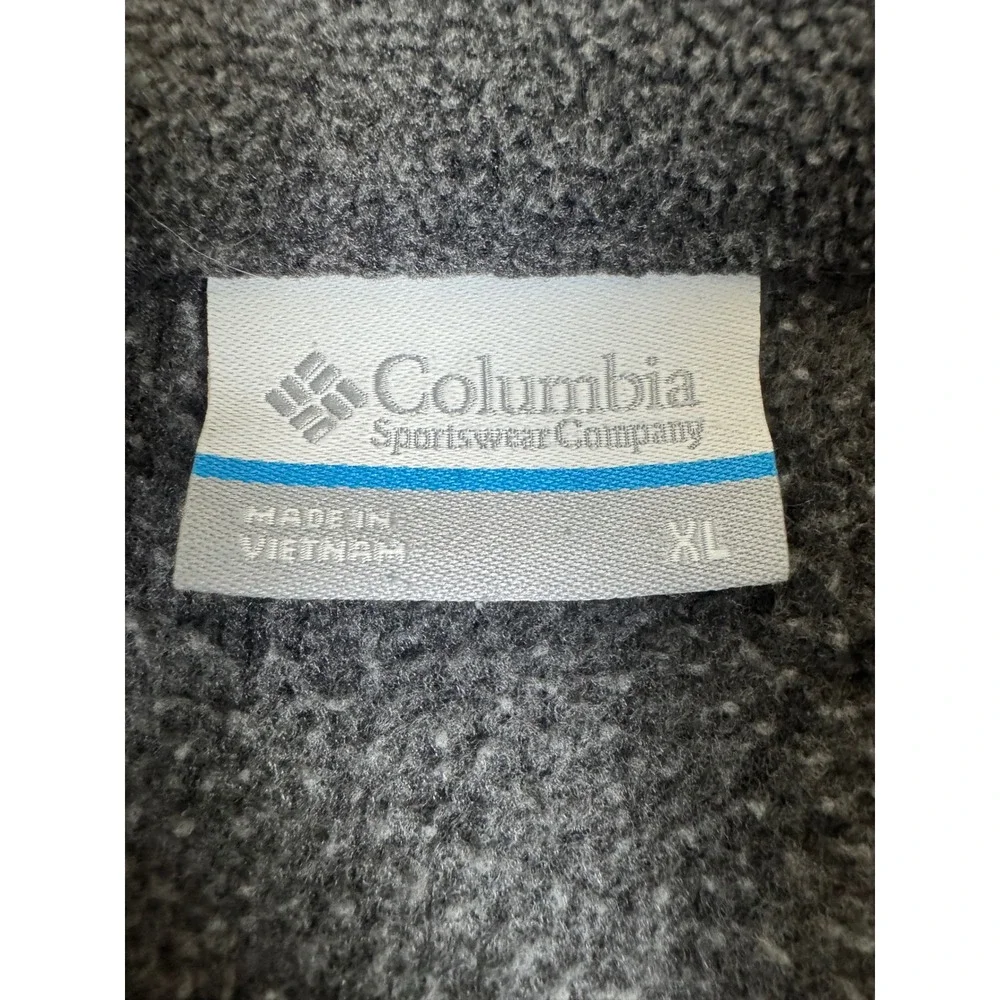 Columbia Sawyer Rapids 2.0 Fleece Vest Gray XL6953 Full Zip Mock Neck Womens XL